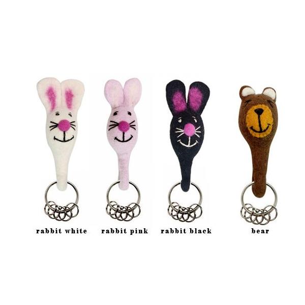 フェルト アニマル キーリング キーホルダー 全13種類の動物 Buyee 日本代购平台 产品购物网站大全 Buyee一站式代购 Bot Online