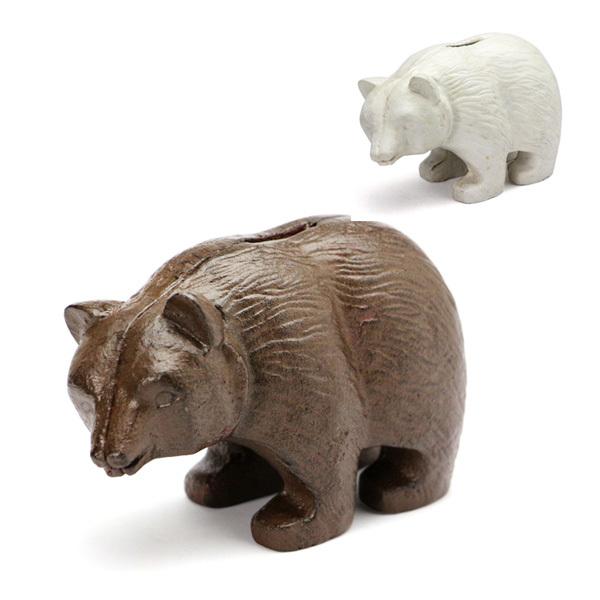 アイアンベアーバンク 貯金箱 クマ 鉄製 オブジェ おしゃれ インテリア アイアン ベアー Iron Bear Bank オリジ 通販 Yahoo ショッピング