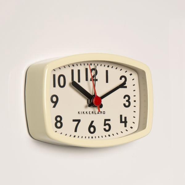 キッカーランド マグネティック アラームクロック 磁石付 目覚まし時計 小さい magnetic-alarm-clock オリジ 通販  