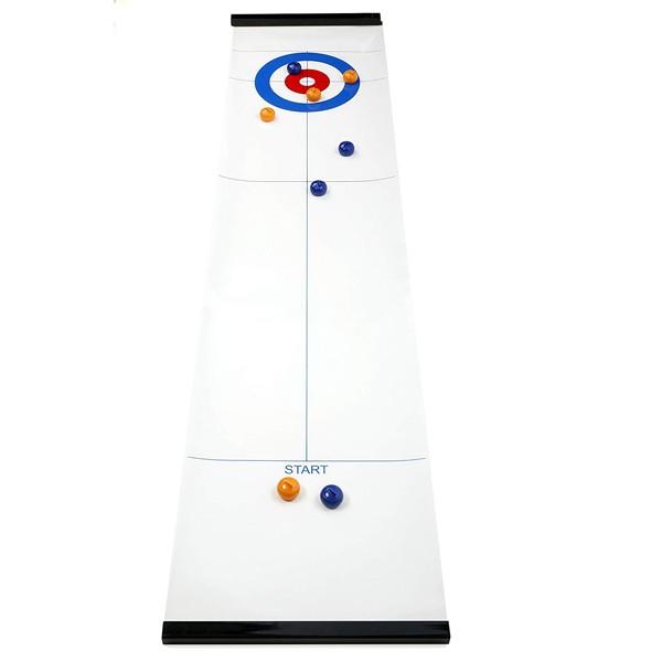 ボードゲーム 子供 自宅 ゲーム 人気 キッカーランド テーブルトップ カーリングゲーム カーリング ゲーム Table Top Curling Game オリジ 通販 Yahoo ショッピング