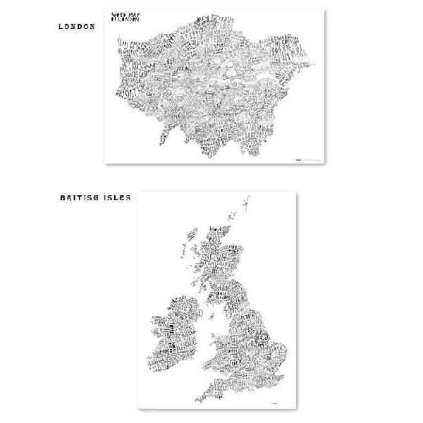 言葉で構成された地図 ポスター ワードマップ ロンドン イギリス Luckies ラッキーズ Buyee Buyee 日本の通販商品 オークションの代理入札 代理購入
