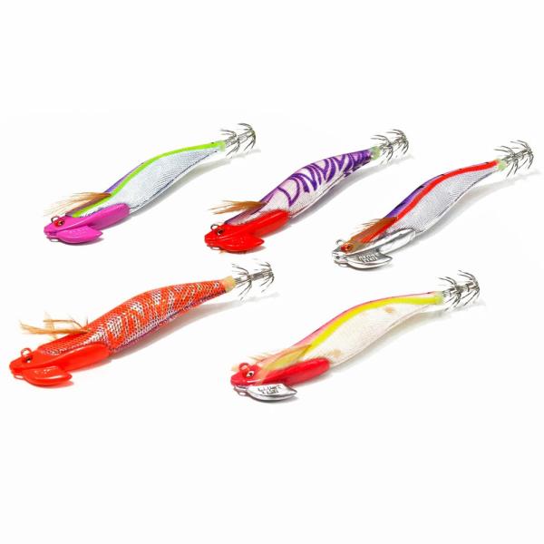 ティップラン専用エギ 3.5号 30g 5色セット(egiset-002)[M便 1