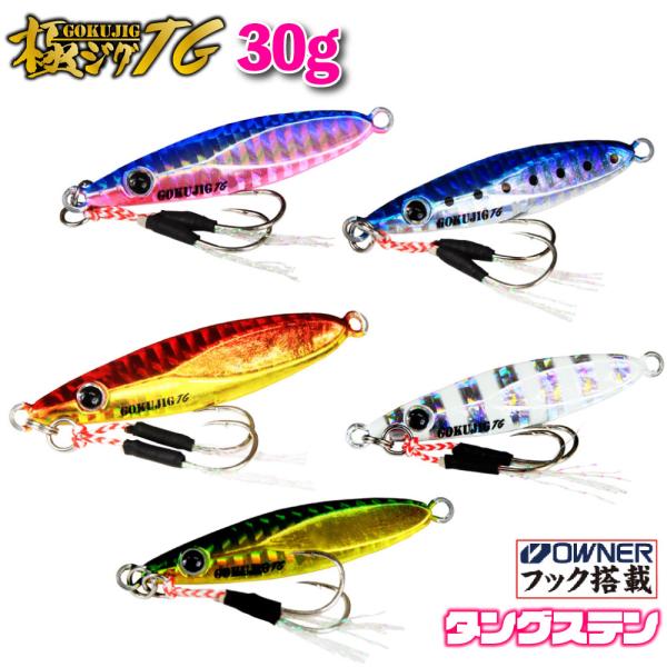 Gokuspe 【Cpost】魅せて喰わせるタングステンジグ 極ジグTG 30g