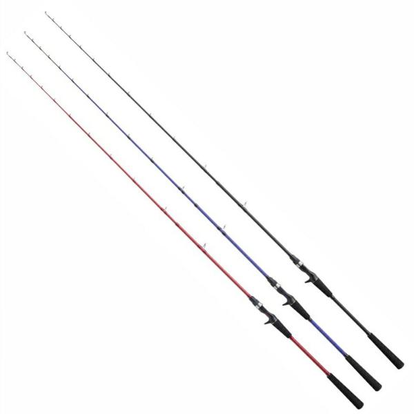 プロマリン プロワークス船 80-300 80号 300㎝ 3ピース 船竿 中古 プロマリン PG ディヴァース船 80-165 MBL ブルー(hd-617060