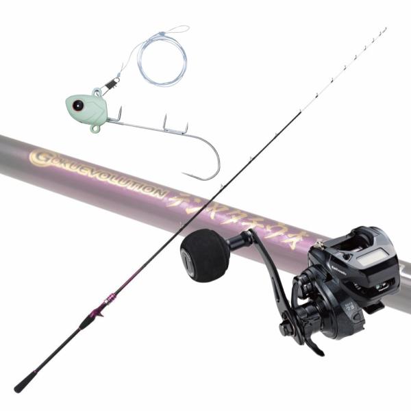 Gokuspe ゴクエボ テンヤタチウオ170-H91+ヴィレイヤー DG 100HG Gokuspe ゴクエボ テンヤタチウオ170-H91+ヴィレイヤー DG 100HG
