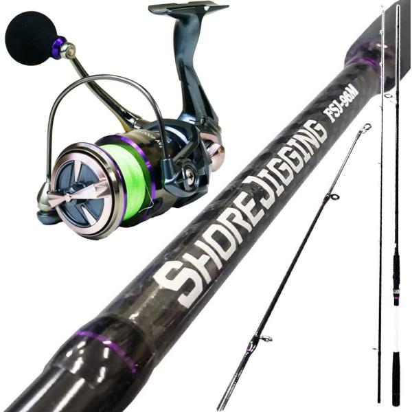 Friday SHOREJIGING FSJ-96M-2+YOSHIKI 4000 PE1.5号200m