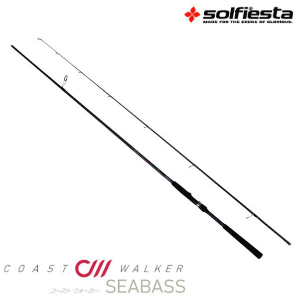 solfiesta シーバスロッド コーストウォーカー シーバス S962ML(solf-031760)｜シーバス スズキ ルアー ワーム プラグ ロッド 釣竿 汽水 魚 フィッシング サーフ 磯 釣り 釣具 おり 入門者 初心者 ビギナー 太刀魚 タチウオ ワインド orioku_solf-031760