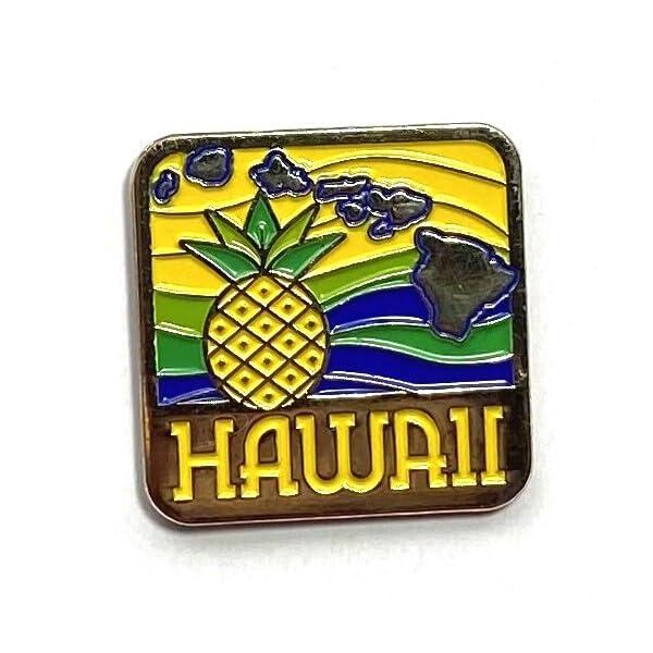 ハワイ直輸入!! ハワイアンピンズ パイナップルアイランド ピンバッジ