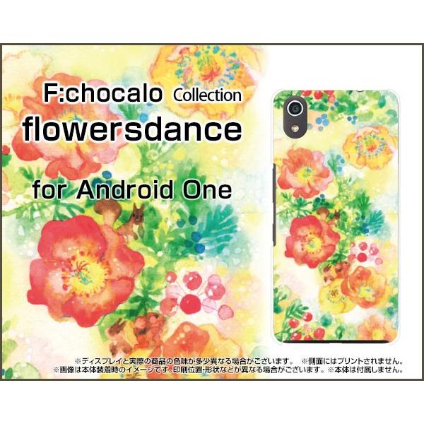 Android One S4 Y!mobile n[hP[X/TPU\tgP[X tیtBt Flowers dance F:chocalo fUC  肷 CXg  IW