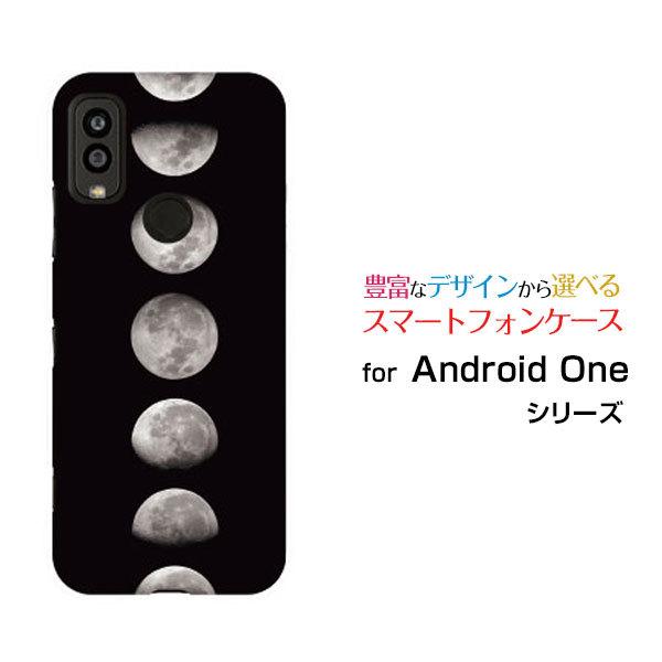 X}zP[X Android One S9 S9-KC AhCh  GXiC n[hP[X/TPU\tgP[X F Moon Phases