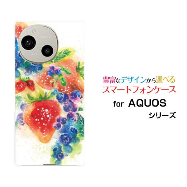 AQUOS スマホケース R10 SH-51F ハードケース/TPUソフトケース Fresh
