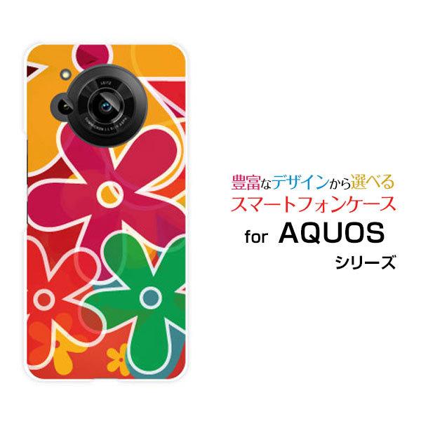 X}zP[X AQUOS R7 SH-52C ANIX A[Zu n[hP[X/TPU\tgP[X FLat FLoWer  T}[  t[ ͂
