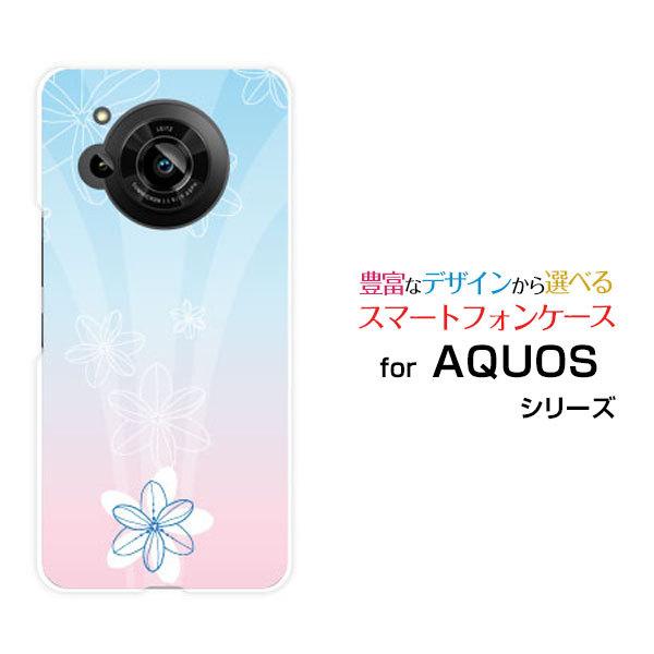 �X�}�z�P�[�X AQUOS R7 SH-52C �A�N�I�X �A�[���Z�u�� �n�[�h�P�[�X/TPU�\�t�g�P�[�X Pastel Flower type005 �p�X�e�� �� �t�����[ �s���N �u���[