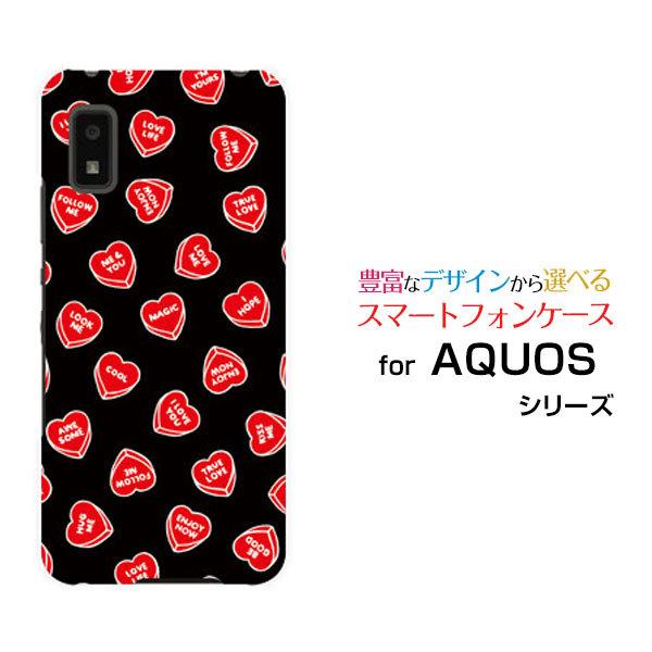 �X�}�z�P�[�X AQUOS wish2 SH-51C �A�N�I�X �E�B�b�V���c�[ �n�[�h�P�[�X/TPU�\�t�g�P�[�X LOVE HEART(�u���b�N�E�����_��) �́[�� ���u �C���� �G���[�V����