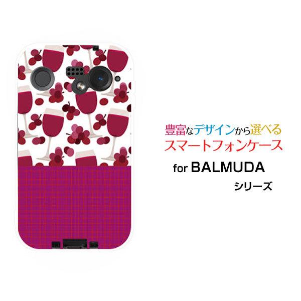 �X�}�z�P�[�X BALMUDA Phone �o���~���[�_ �t�H�� �n�[�h�P�[�X/TPU�\�t�g�P�[�X ���C���ƃ`�F�b�N ���ݕ� ���C�� �Ԃǂ� �u�h�E �`�F�b�N�� �p�[�v�� ��