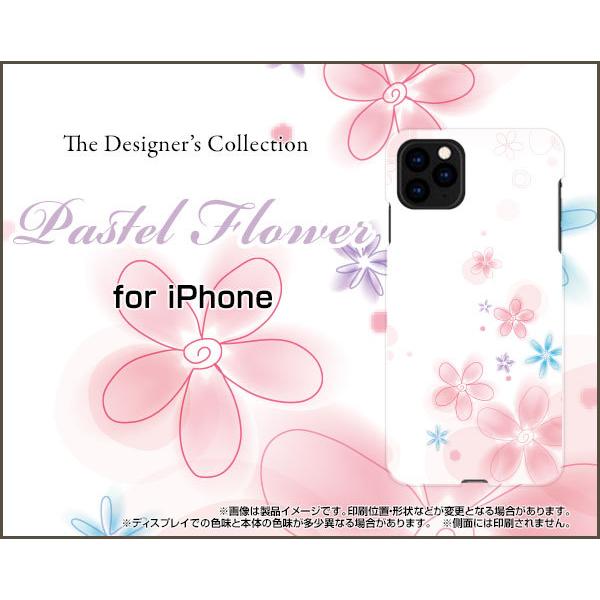 �X�}�z�P�[�X iPhone 12 mini �A�C�t�H�� �g�D�G���u �~�j �n�[�h�P�[�X/TPU�\�t�g�P�[�X Pastel Flower type004 �p�X�e�� �� �t�����[ �s���N �z���C�g