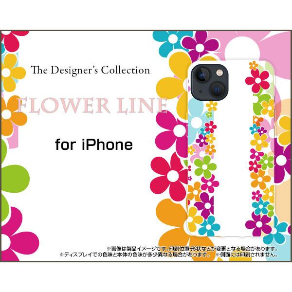 iPhone 13 mini ACtH T[eB[ ~j n[hP[X/TPU\tgP[X tیtBt FLOWER LINE i킢j |bv  t[