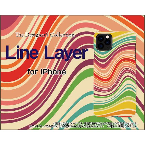 iPhone 13 Pro Max ACtH n[hP[X/TPU\tgP[X tیtBt Line Layer type001 Jt {[_[ 䂪 x[W