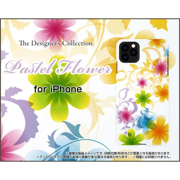 iPhone 13 Pro Max ACtH n[hP[X/TPU\tgP[X tیtBt Pastel Flower type003 pXe  t[  C{[