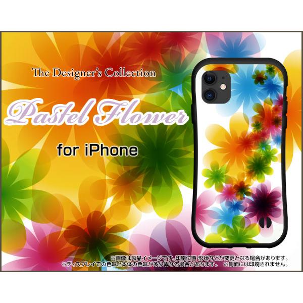 iPhone 11 Pro ACtH Cu v ϏՌ nCubhP[X Xgbvz[t tیtBt Pastel Flower type001