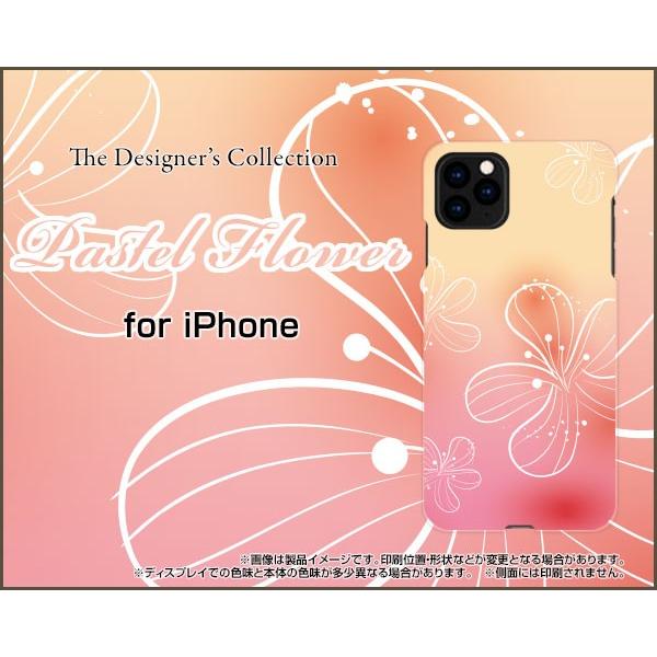 iPhone 11 Pro Max n[hP[X/TPU\tgP[X tیtBt Pastel Flower type007 pXe sN IW  t[