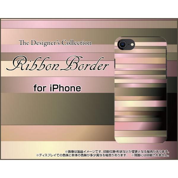 iPhone SEi3j iPhone SE3 n[hP[X/TPU\tgP[X tیtBt Ribbon Border { {[_[ sN x[W uE