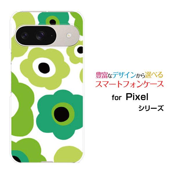 Google Pixel スマホケース 9 ハードケース/TPUソフトケース フラワー