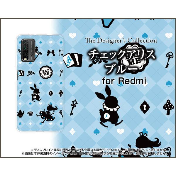 �X�}�z�P�[�X Redmi 9T ���b�h�~�[ �i�C�� �e�B�[ �n�[�h�P�[�X/TPU�\�t�g�P�[�X �`�F�b�N�A���X �u���[