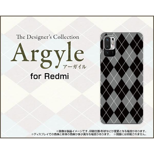 X}zP[X Redmi Note 10T  bh~[ m[g eeB[ n[hP[X/TPU\tgP[X Argyle(A[KC) type002 [ iq H` `FbN
