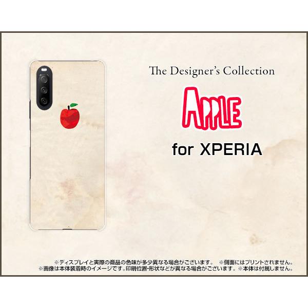 XPERIA 10 III Lite  �G�N�X�y���A �e�� �}�[�N�X���[ ���C�g �n�[�h�P�[�X/TPU�\�t�g�P�[�X �t���ی�t�B�����t APPLE �A�b�v�� �����S �ь�