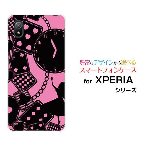 X}zP[X XPERIA Ace III SO-53C SOG08 n[hP[X/TPU\tgP[X ALICE iN WONDERLANDi×sNj v AX _[h