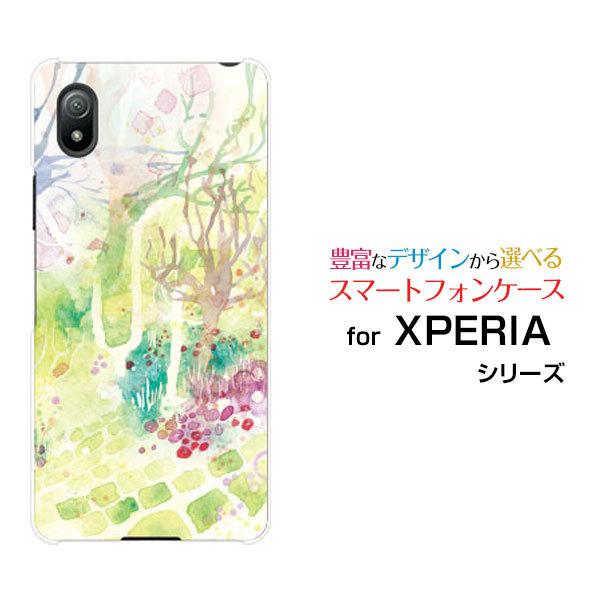�X�}�z�P�[�X XPERIA Ace III SO-53C SOG08 �n�[�h�P�[�X/TPU�\�t�g�P�[�X Silent girden F:chocalo �f�U�C�� �� �V���v�� �C���X�g �͗l �X