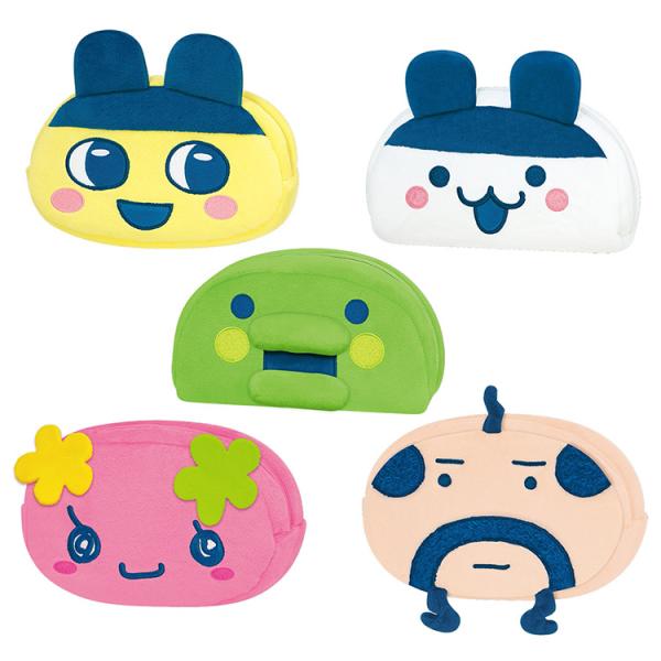 カミオジャパン ぬいぐるみペンポーチ キャラクター たまごっち まめっち みみっち ふらわっち くちぱっち おやじっち かわいい 小学校 中学生 高校生 女の子