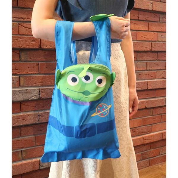 ディズニー ピクサー PIXAR ディズニー トイストーリー スペースエコ エコバッグ レジバッグ エコレジバッグ 大きめ 大容量 eco bag 買い物袋 レジ袋 袋