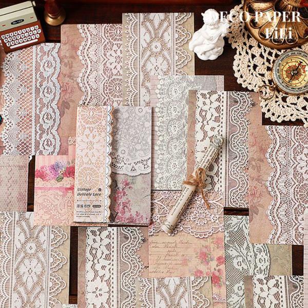 ヴィンテージ風ペーパー ダメージ加工 レース模様 コラージュ素材 楽天市場】即日出荷 ヴィンテージ風ペーパー ダメージ加工 レース模様