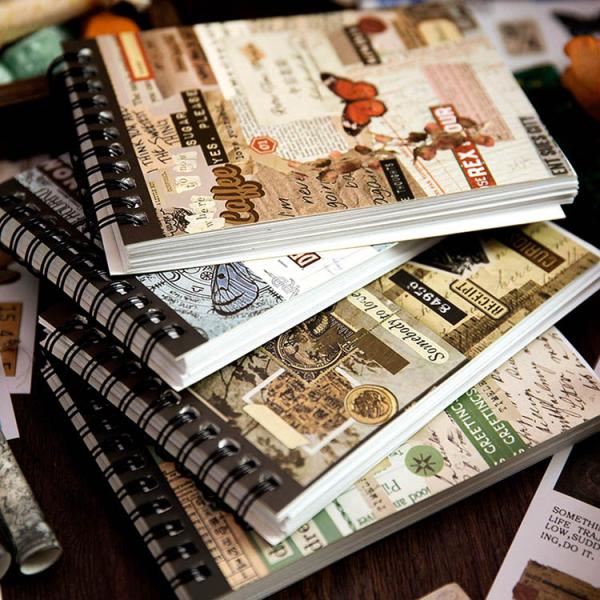 【大容量】コラージュ素材まとめ売りセット＊紙もの／洋書／マステ／シールなど oroshi-ee_sztz-50-104