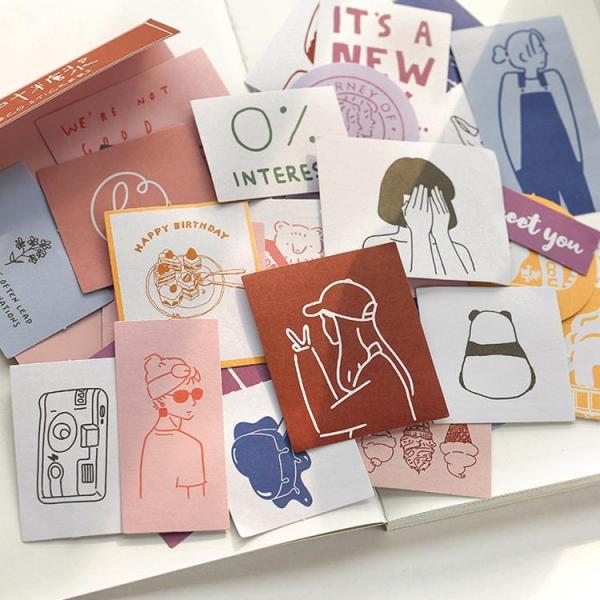 手帳 かわいい イラスト シール ラベルの人気商品 通販 価格比較 価格 Com