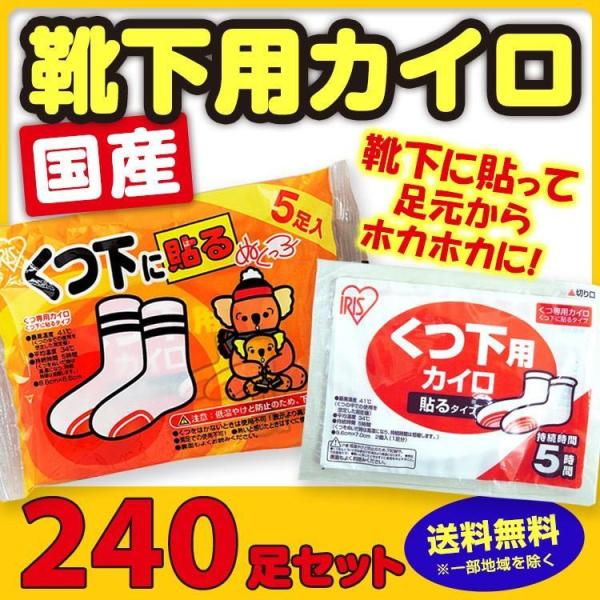 IRIS OHYAMA（アイリスオーヤマ） アイリス 国産カイロ 靴下用カイロ