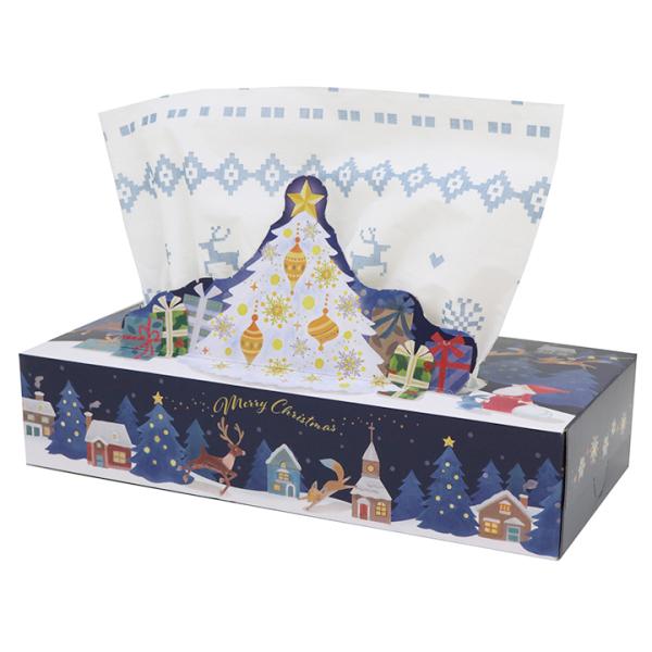 クリスマス販促品 19クリスマス ティッシュ1w 5p 36パックセット 3c S 180個 クリスマスboxティッシュ クリスマス景品 ノベルティ クリスマスギフト Gruindag Com