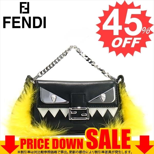 フェンディ バッグ ショルダーバッグ Fendi Microbaguette 8m0354 F06ee Nero u Nappa Fox 比較対照価格1 000 円 Granclube Com Br
