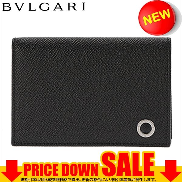 BVLGARI ブルガリ 名刺入れ 30400 ユニセックス GRAIN/BLK BLK BVLGARI ブルガリ 名刺入れ 30400 ユニセックス GRAIN/BLK BLK