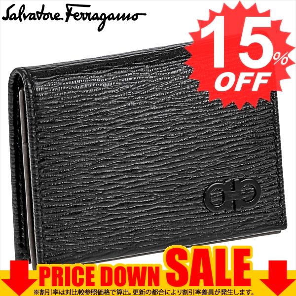 モルペコ　Salvatore Ferragamo 名刺入れ フェラガモ Ferragamo カードケース 名刺入れ 66A062 733302