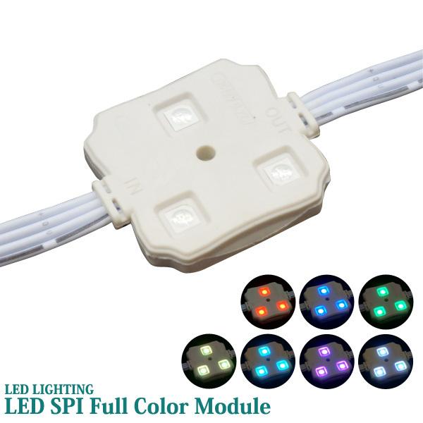 20Zbg Ɩp LED SPItJ[W[Cg ` 3 SMD5050 RGB 3in1`bv 12V ԐڏƖ dƃTC hJ O