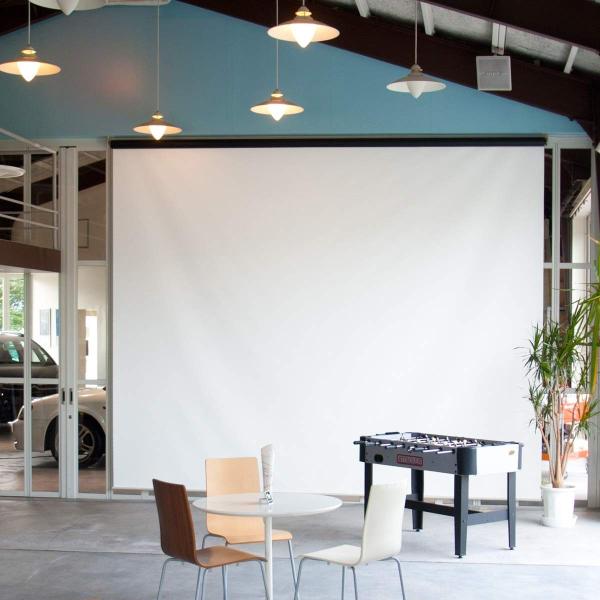 シアターハウス プロジェクター スクリーン 遠距離電動 リモコン 4 3 マスクフリー上部延長タイプ 0インチ 日本製 Wrf4 Smartenergymaster It