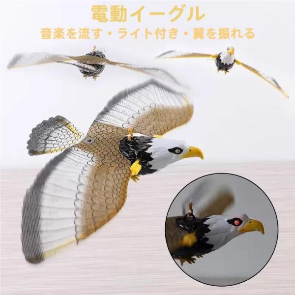 鳥よけ カラスよけ 鳩よけ鳥撃退 鳥追いカイト鷹 鳥よけ凧 イーグルカイト 園芸 防鳥 カイト鷹 鳥よけ 鳥追い? 防獣?鳥?虫用品 庭の装飾 撃退ハ