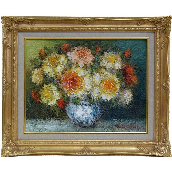 値下げ！絵画　油絵　渡部ひでき　薔薇 絵画 油絵F6 薔薇 渡部ひでき画 : 大瑠堂 - 通販 - Yahoo
