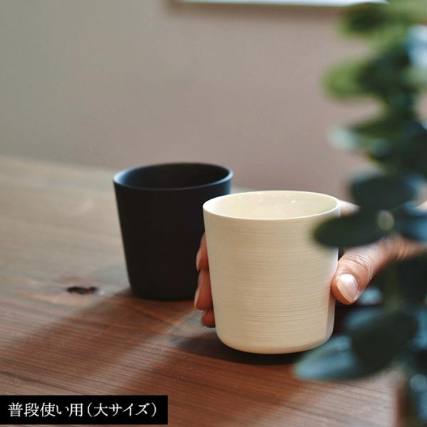 透光性がなく、吸水性もない。それがせっ器の特徴です。もっと噛みくだいて言うと、「磁器のように実用的で、陶器のように味わい深い表情をもつ器」。飲み物の臭い残りが少なく、電子レンジやオーブン、食洗機にも対応。なのに、土肌のあたたかみのある質感を...