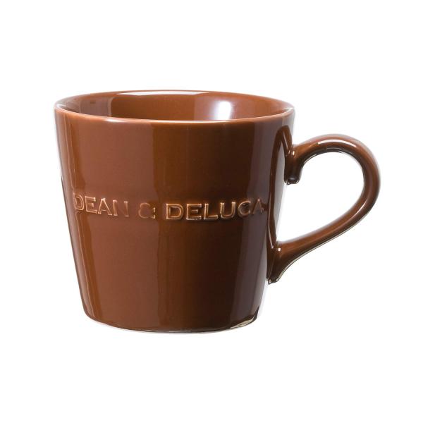 おしゃれ シンプル ロゴ プレゼント ギフト マグカップ コーヒー ホットドリンク DEAN &amp; DELUCA モーニングマグ チョコレートブラウン