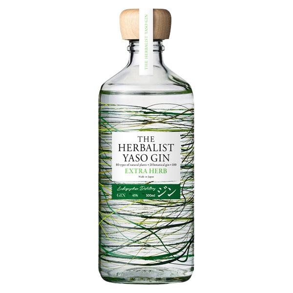 越後薬草 THE HERBALIST YASO GIN EXTRA HERB 500ml 新潟 : 大坂