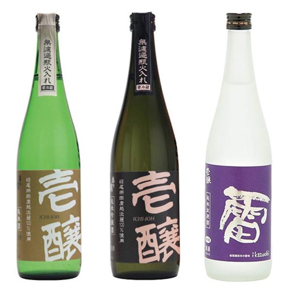 壱醸 飲み比べ 720ml×3本 越銘醸 新潟 日本酒 飲み比べ ギフト セット